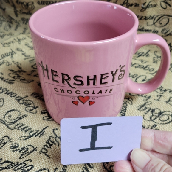 Hershey's Pink w/hearts jumbo coffee Mug limited edition - Picture 7 of 8